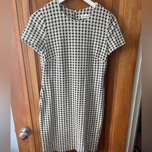 Calvin Klein Houndstooth Dress